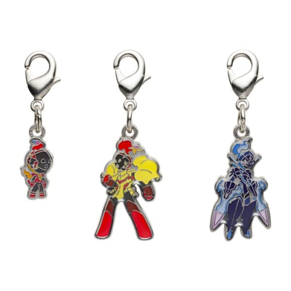 Photo1: Pokemon Center 2023 Metal Charm # 935 936 937 Charcadet Armarouge Ceruledge (1)