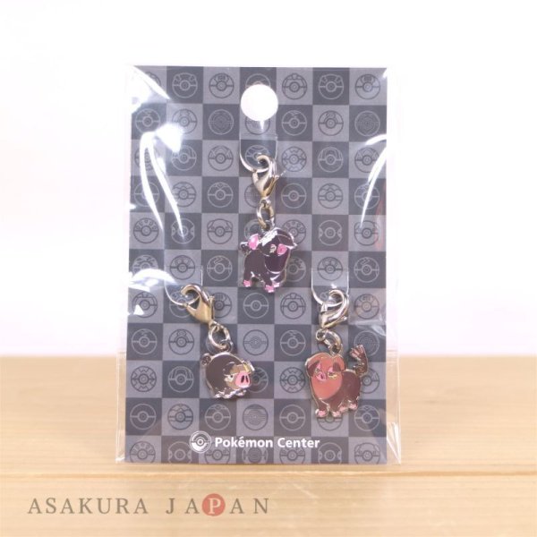 Photo3: Pokemon Center 2023 Metal Charm # 915 916 Lechonk Oinkologne (3)