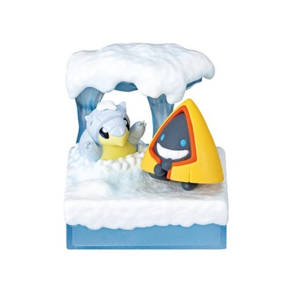 Photo1: Pokemon 2023 Pokemon World 3 Frozen Snow Field #3 Alola Sandshrew Snorunt Mini Figure (1)
