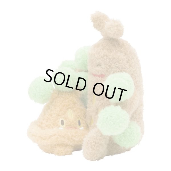 Photo4: Pokemon Center 2023 Buru Buru Mugyu! Don't Cry String Hugging Plush doll Bonsly & Sudowoodo (4)