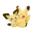 Photo4: Pokemon Center 2023 Buru Buru Mugyu! Don't Cry String Hugging Plush doll  Pichu & Pikachu (4)