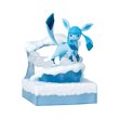 Photo1: Pokemon 2023 Pokemon World 3 Frozen Snow Field #6 Glaceon Mini Figure (1)