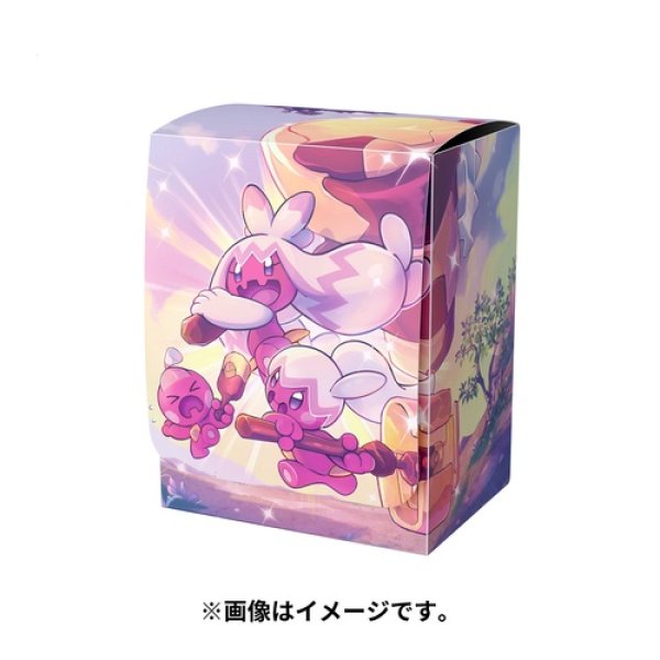 Photo1: Pokemon Center Original Card Game Flip deck case Shiny Tinkatuff (1)