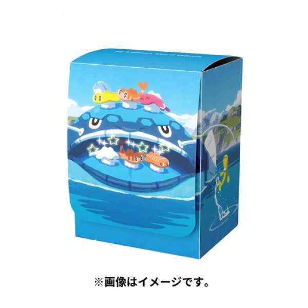 Photo1: Pokemon Center Original Card Game Flip deck case Dondozo Tatsugiri (1)