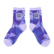 Photo1: Pokemon Center 2023 Socks for Women 23 - 25 cm 1 Pair Middle GRAPE ACADEMY (1)