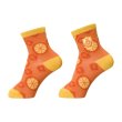 Photo2: Pokemon Center 2023 Socks for Women 23 - 25 cm 1 Pair Middle ORANGE ACADEMY (2)