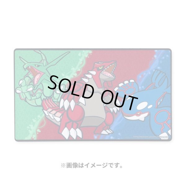 Photo1: Pokemon Center International Card Game Rubber play mat Legends of Hoenn (1)