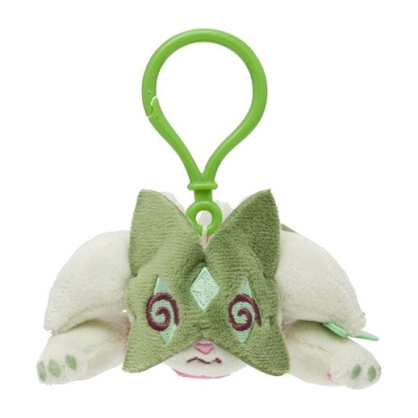 Photo1: Pokemon Center 2024 Chikara Tsukita Fainted Meowscarada Plush Mascot Key chain (1)