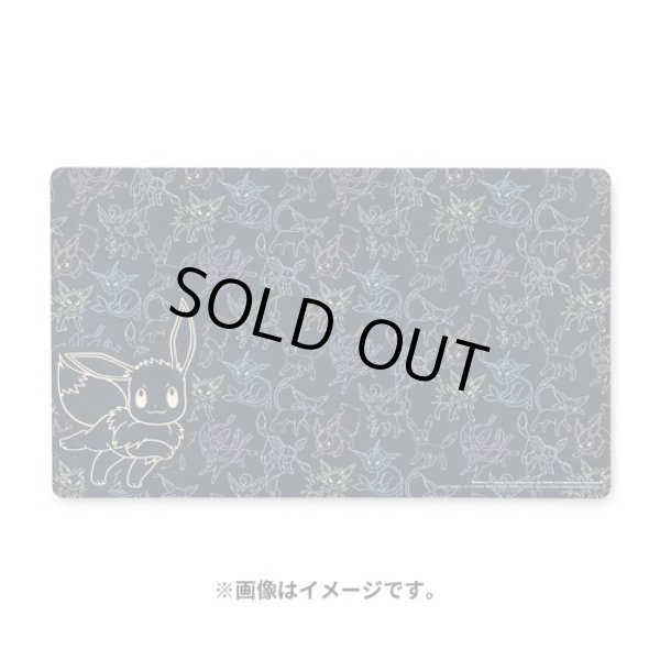 Photo1: Pokemon Center International Card Game Rubber play mat Eevee Breakaway (1)