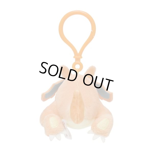 Photo4: Pokemon Center 2024 Chikara Tsukita Fainted Charizard Plush Mascot Key chain (4)