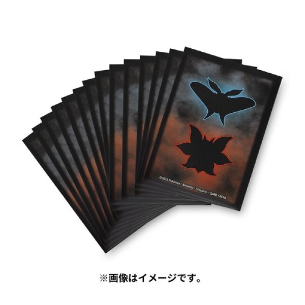 Photo1: Pokemon Center Original International Card Game Sleeve Volcarona & Frosmoth Freezer Burn 65 sleeves (1)