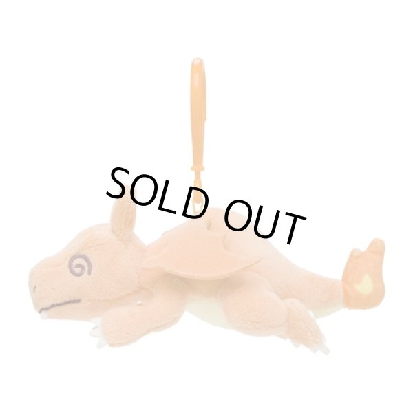 Photo3: Pokemon Center 2024 Chikara Tsukita Fainted Charizard Plush Mascot Key chain (3)