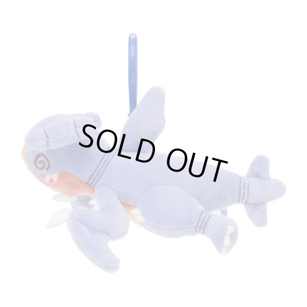 Photo3: Pokemon Center 2024 Chikara Tsukita Fainted Garchomp Plush Mascot Key chain (3)