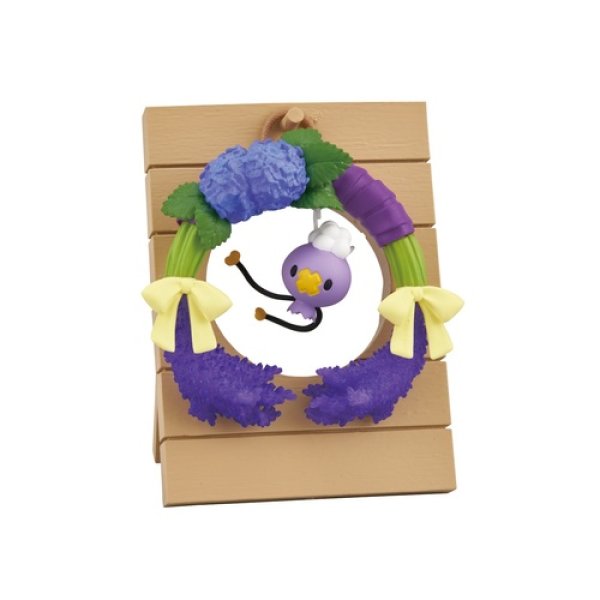 Photo1: Pokemon 2023 Happiness wreath #4 Drifloon Mini Figure (1)