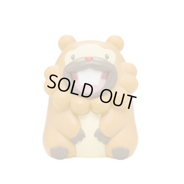 Photo1: Pokemon Center 2023 Soft vinyl Figure Forget move Bidoof BIG ver. (1)