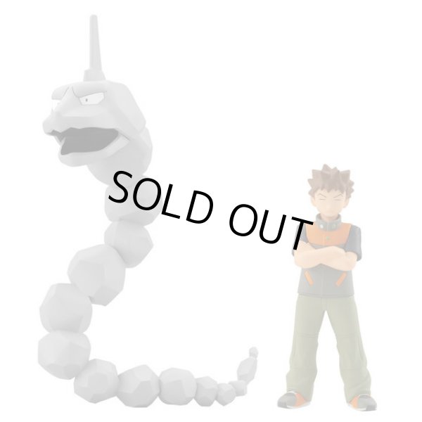 Photo3: BANDAI POKEMON SCALE WORLD Kanto edition "Brock & Onix" 1/20 Figure (3)