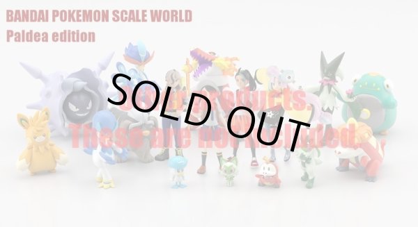 Photo3: BANDAI POKEMON SCALE WORLD Paldea edition "Sprigatito & Floragato" 1/20 Figure (3)