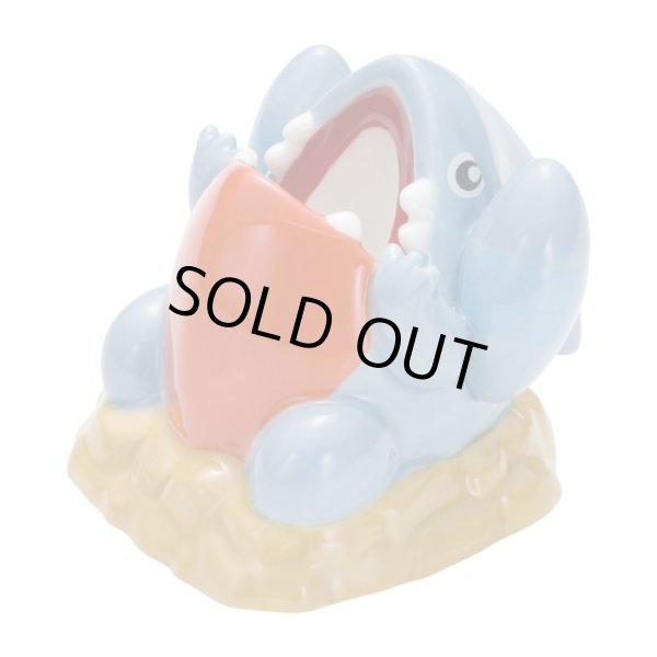 Photo1: Pokemon Center 2024 KAMITSUKI BITE SQUAD Gible Toothbrush stand Pen stand (1)