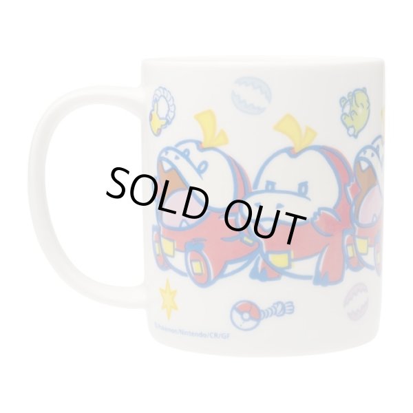 Photo3: Pokemon Center 2024 KAMITSUKI BITE SQUAD Fuecoco Porcelain Mug (3)