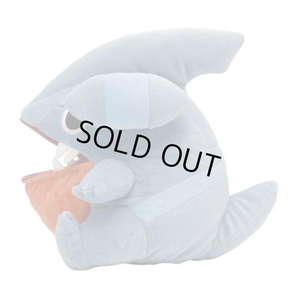 Photo3: Pokemon Center 2024 KAMITSUKI BITE SQUAD Hand Puppet Plush doll Gible (3)