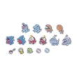 Photo2: Pokemon Center 2024 KAMITSUKI BITE SQUAD Assorted Mini Sticker set (2)