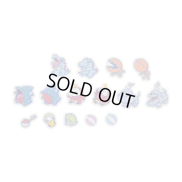 Photo2: Pokemon Center 2024 KAMITSUKI BITE SQUAD Assorted Mini Sticker set (2)