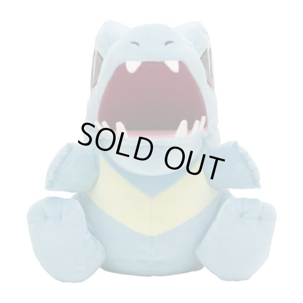Photo2: Pokemon Center 2024 KAMITSUKI BITE SQUAD Hand Puppet Plush doll Totodile (2)