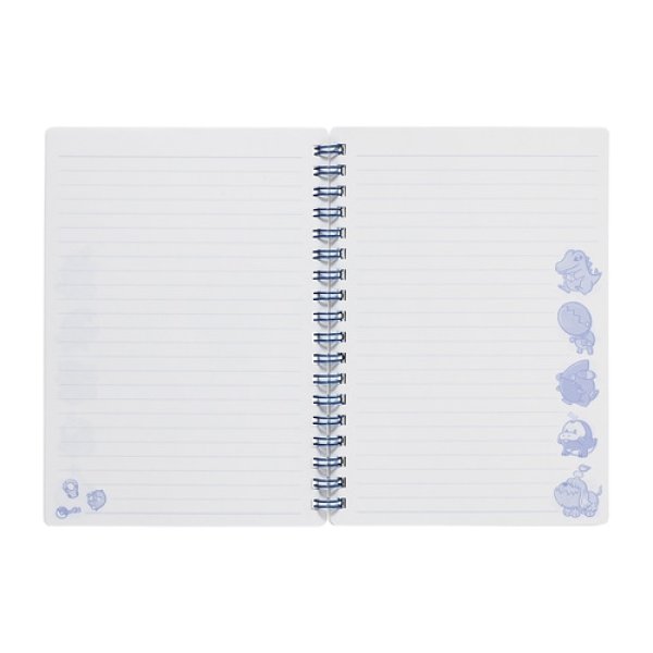 Photo5: Pokemon Center 2024 KAMITSUKI BITE SQUAD B6 Size Changing Spiral Notebook (5)