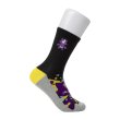 Photo4: Pokemon Center 2024 POISON Moudoku Kiken Socks for Women 23 - 25 cm 1 Pair Middle Toxel (4)