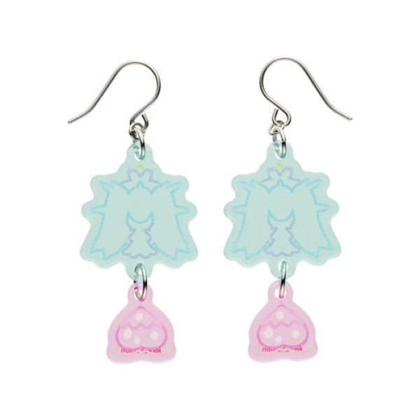 Photo1: Pokemon Center 2024 POISON Moudoku Kiken Mareanie Pierced Earrings ver. (1)