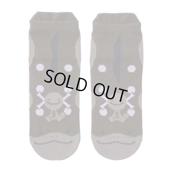 Photo1: Pokemon Center 2024 POISON Moudoku Kiken Socks for Women 23 - 25 cm 1 Pair Short Clodsire (1)