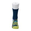 Photo2: Pokemon Center 2024 POISON Moudoku Kiken Socks for Women 23 - 25 cm 1 Pair Middle Gulpin (2)