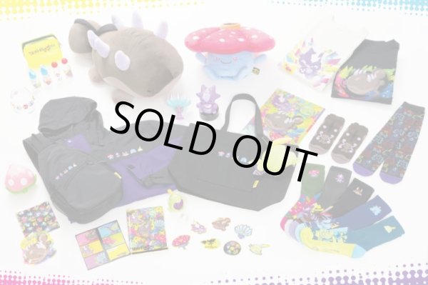 Photo3: Pokemon Center 2024 POISON Moudoku Kiken Socks for Women 23 - 25 cm 1 Pair Short Clodsire (3)