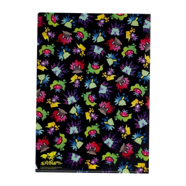 Photo2: Pokemon Center 2024 POISON Moudoku Kiken A4 Size Clear File Folder 3 pockets (2)