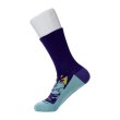 Photo4: Pokemon Center 2024 POISON Moudoku Kiken Socks for Women 23 - 25 cm 1 Pair Middle Mareanie (4)