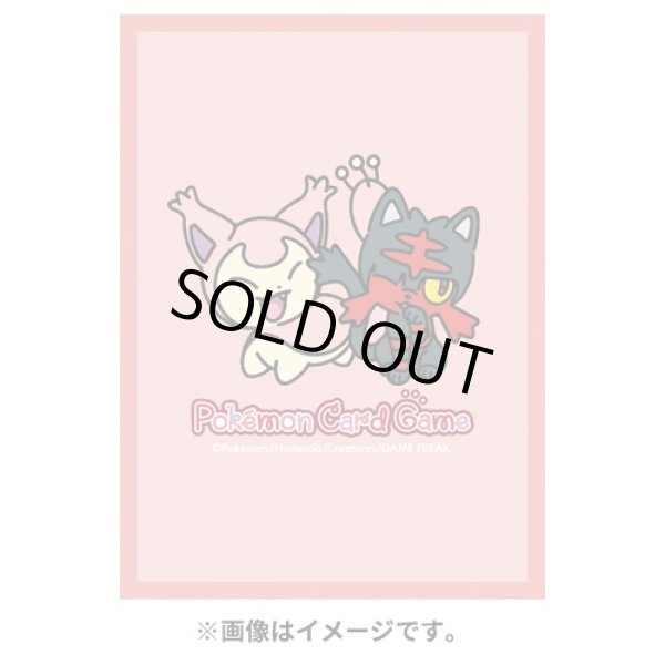 Photo2: Pokemon Center Original Card Game Sleeve Litten & Skitty 64 sleeves (2)