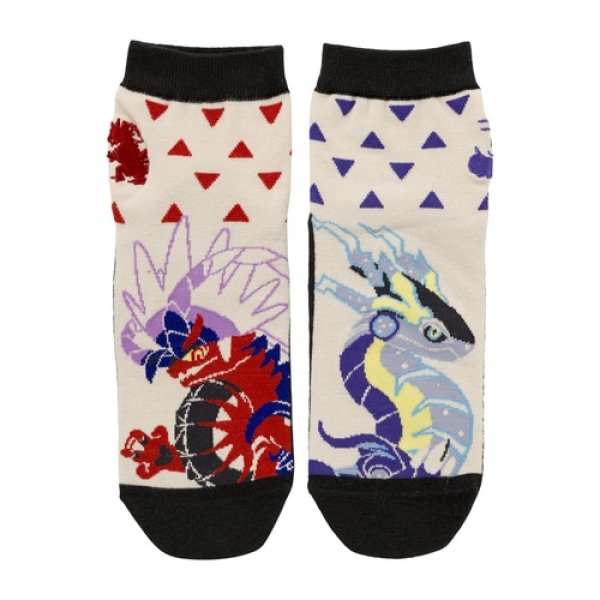 Photo1: Pokemon Center 2024 TREASURED WAY HOME Socks for Women 23 - 25 cm 1 Pair Middle (1)