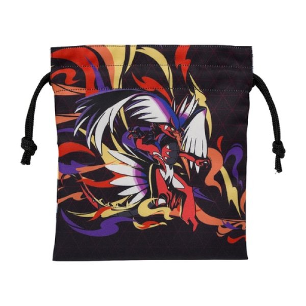 Photo1: Pokemon Center 2024 TREASURED WAY HOME Reversible Drawstring Pouch Bag (1)