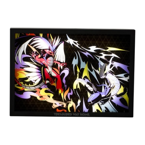Pokemon Center 2024 TREASURED WAY HOME LED Art frame