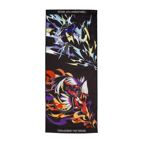 Photo1: Pokemon Center 2024 TREASURED WAY HOME Face towel (1)