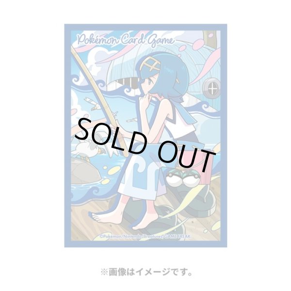 Photo2: Pokemon Center Original Card Game Sleeve Lana & Wingull 64 sleeves (2)