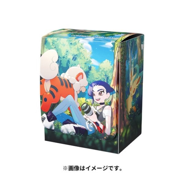 Photo1: Pokemon Center Original Card Game Flip deck case Perrin (1)