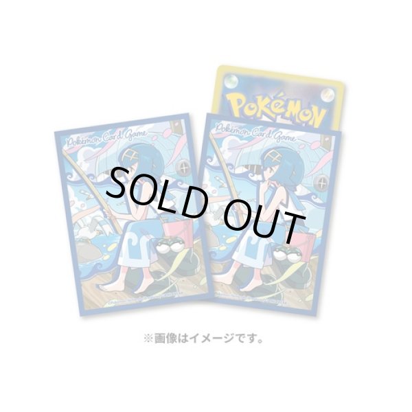 Photo1: Pokemon Center Original Card Game Sleeve Lana & Wingull 64 sleeves (1)