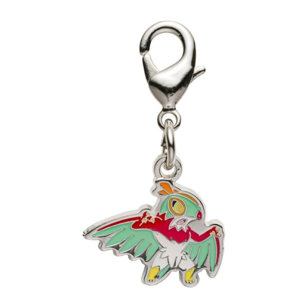 Photo1: Pokemon Center 2024 Metal Charm # 701 Hawlucha (1)