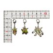 Photo2: Pokemon Center 2024 Metal Charm # 650 651 652 Chespin Quilladin Chesnaught (2)