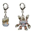 Photo1: Pokemon Center 2024 Metal Charm # 688 689 Binacle Barbaracle (1)