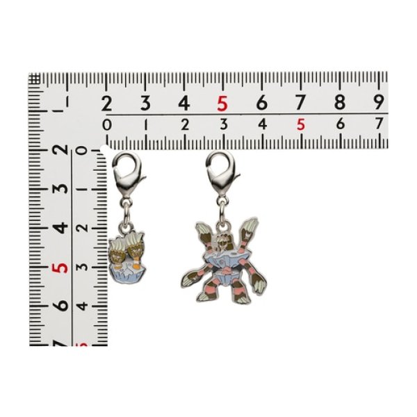 Pokemon Center 2024 Metal Charm # 688 689 Binacle Barbaracle