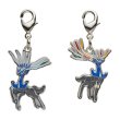 Photo1: Pokemon Center 2024 Metal Charm # 716 Xerneas (1)