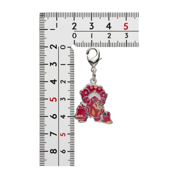 Photo2: Pokemon Center 2024 Metal Charm # 721 Volcanion (2)