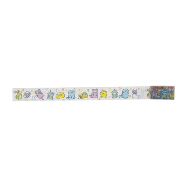 Photo1: Pokemon Center 2024 Lost Quaxly Sticky Paper Masking Tape Transparent (1)